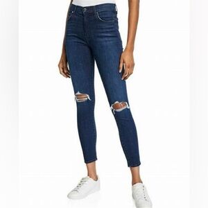 7 for All Mankind Midrise Skinny Jeans